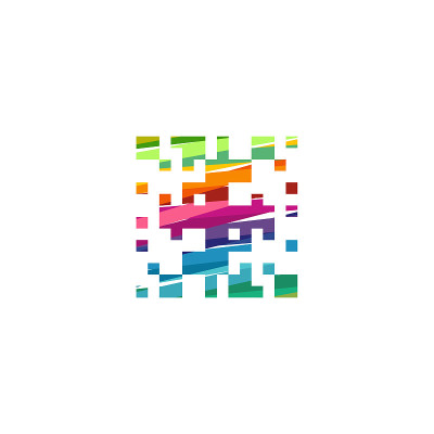 bar code and qr code pattern vector illustration