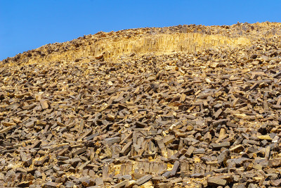 内盖夫沙漠Makhtesh Ramon, Carpentry工地的岩层