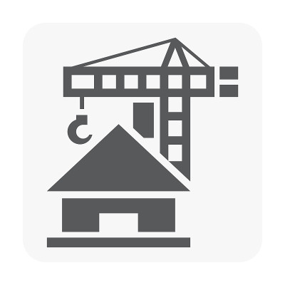 建筑图标黑
