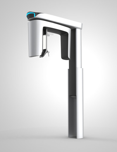 带有蓝色指示灯的时尚牙科CBCT
