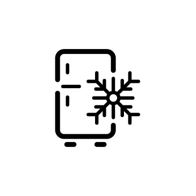 refrigerator icon vector design trendy