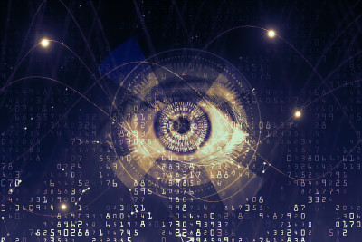 数字眼壁纸