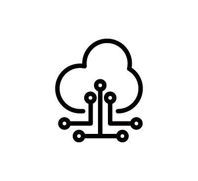 云计算图标矢量标志模板
