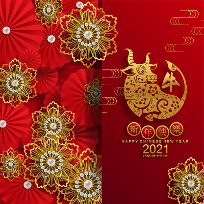 2021年中国新年。