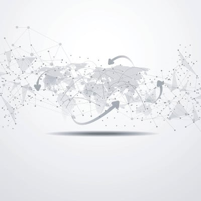 全球网络-矢量插图为您的业务