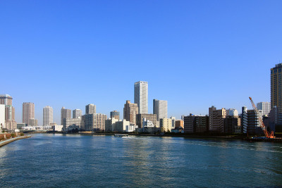 住田河和东京景观