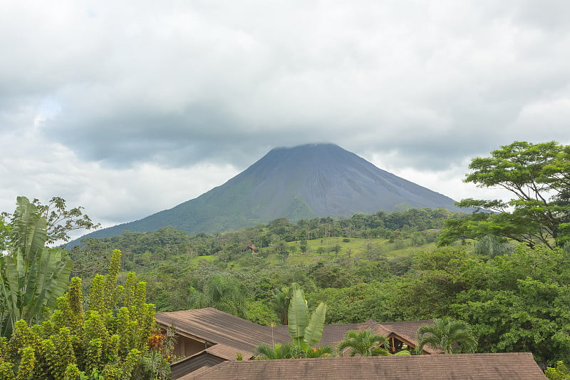 哥斯达黎加的阿雷纳尔火山