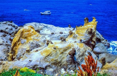 台湾海岸地质构造，和平岛公园