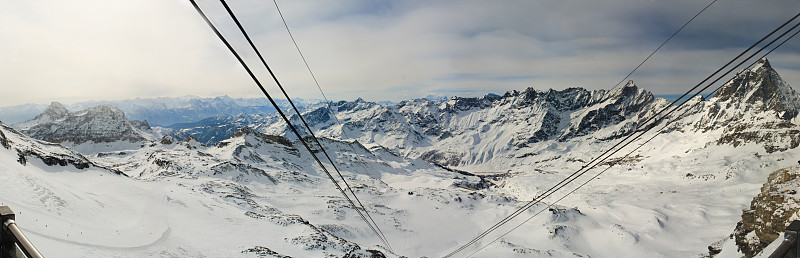 Gandegghutte Zermatt滑雪升降机