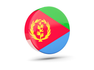 圆形图标与厄立特里亚旗