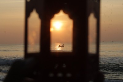透过玻璃看风景
