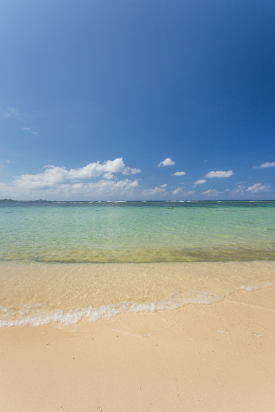 海滩(石垣米原海岸在日本