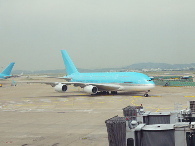 A380落地