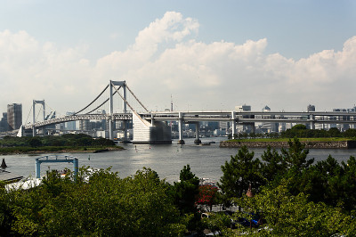 东京湾彩虹桥-台场海洋公园，日本