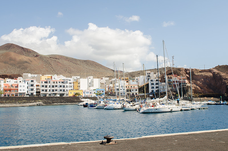 岛resula, El Hierro, Canary island, Spain。