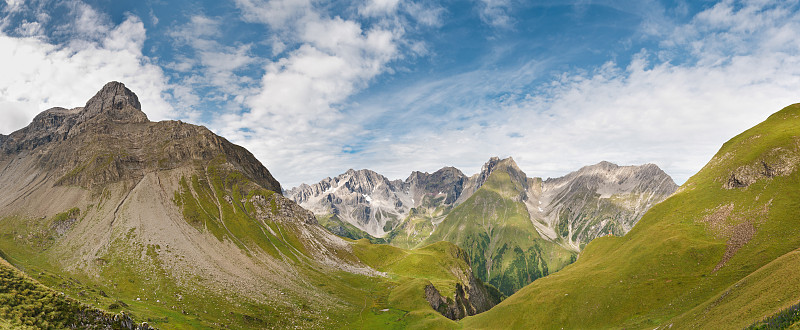 高山全景