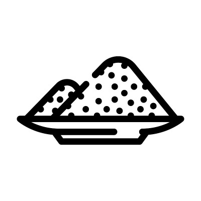 亚硝酸钠线图标矢量插图黑色