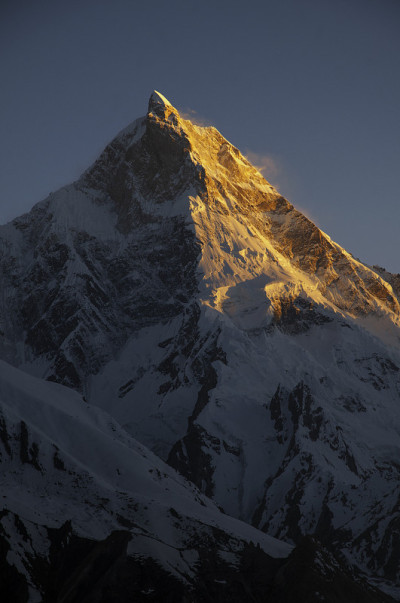 日落在Masherbrum