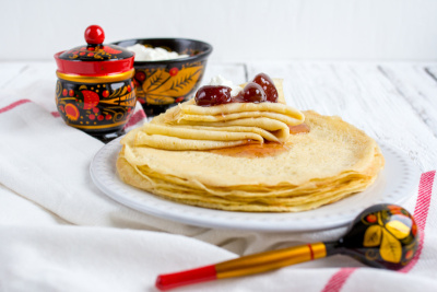 炒薄煎饼