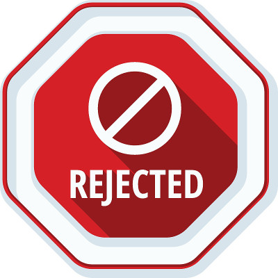 Rjected迹象说明