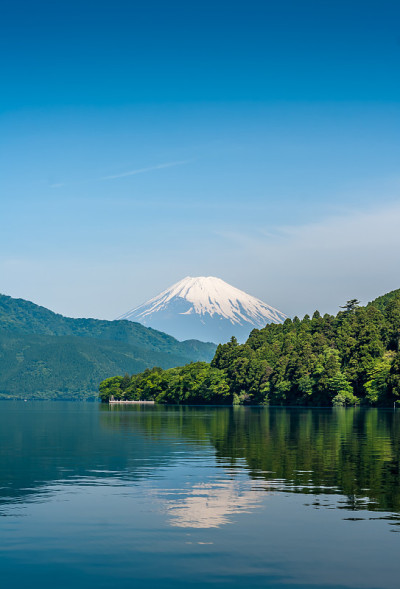 阿是湖和富士山