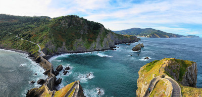 San Juan de Gaztelugatxe 的景色