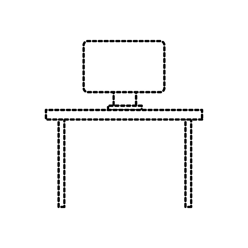 办公桌椅及电脑家具设备工作