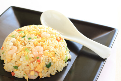 虾仁炒饭
