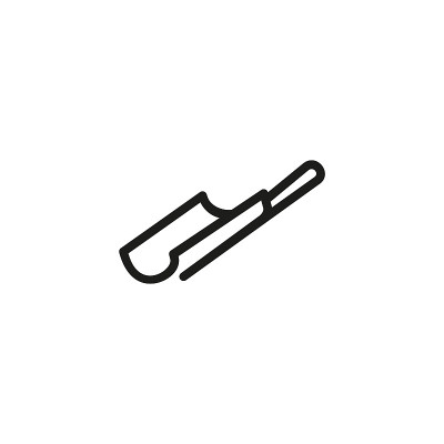 Scoop line icon
