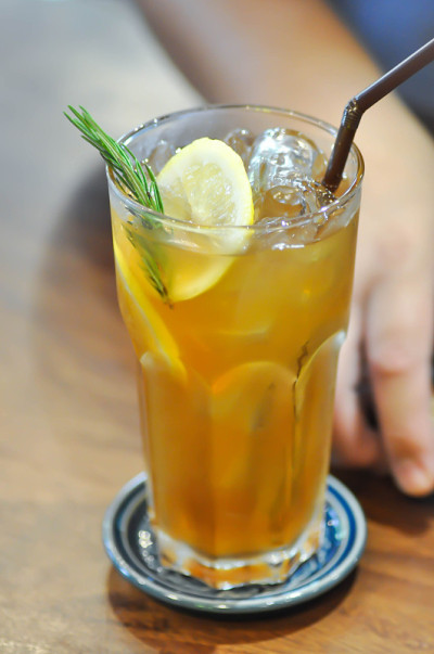 柠檬茶或冰茶