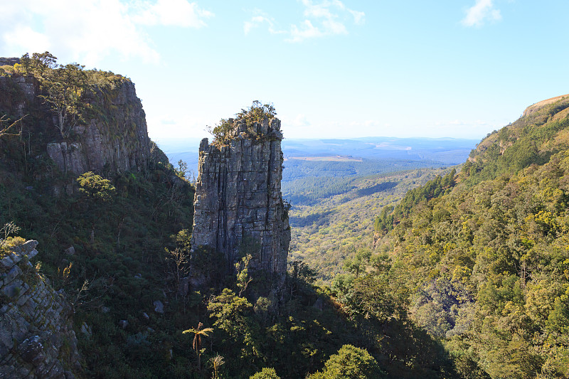 南非的布莱德河峡谷全景