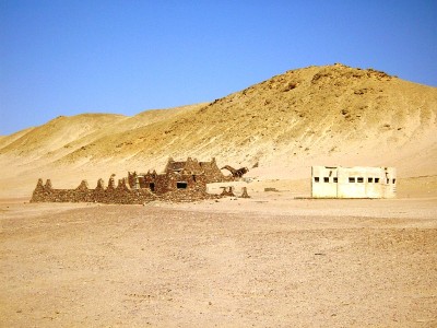 建筑在Ras Mohammed国家公园埃及