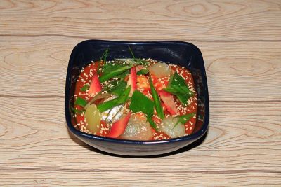 柠檬芝麻麻辣鸡