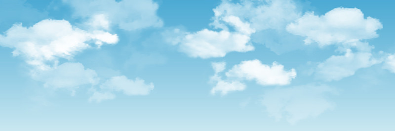 现实中,向量。天空的云。日落。