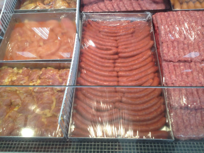 肉店里的肉
