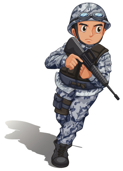 勇敢的战士