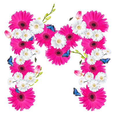 花字母
