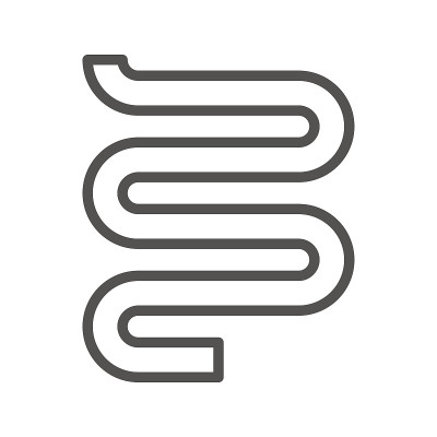 加热毛巾线图标