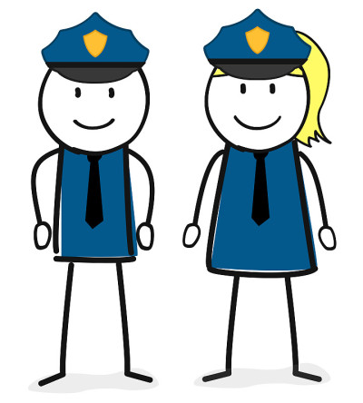 男女警官
