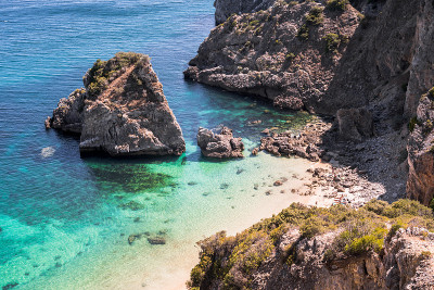 夏日“Praia da Ribeira do Cavalo”