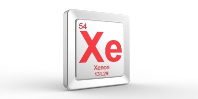 Xe符号54材质为氙化学元素