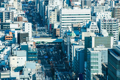 路,日本大阪繁华