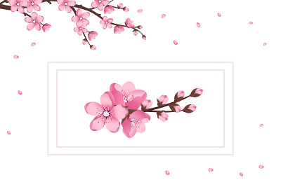 可爱的樱花图标集