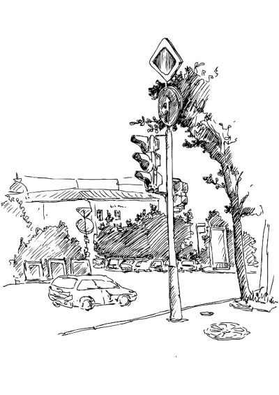 城市示意图