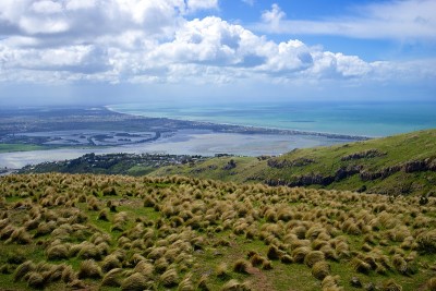 Port Hills view，新西兰基督城