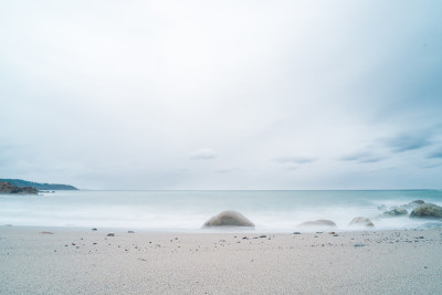 胡查海滩，小海滩