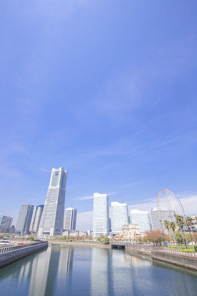 横滨港区未来街，地标大厦周围