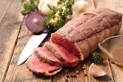 烤牛肉切片