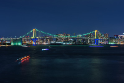 东京彩虹桥夜景