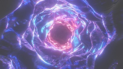 抽象科幻门户未来迷幻无尽隧道外星人洞穴-抽象背景纹理